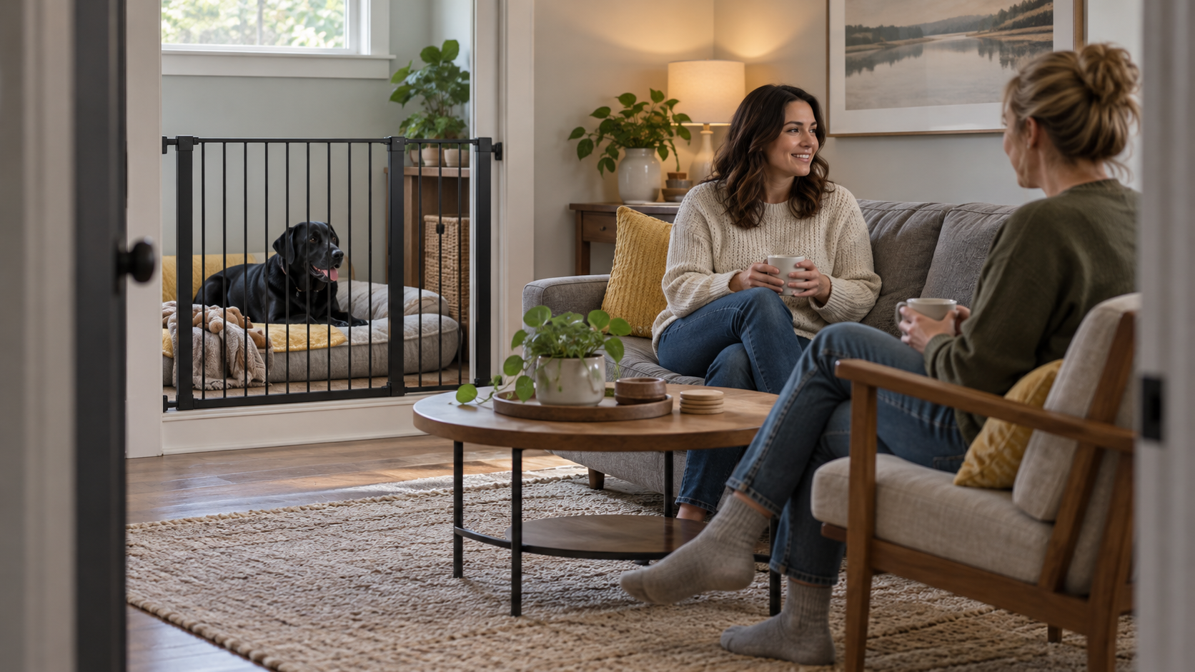 How to Help a Dog Stay Calm Around Visitors