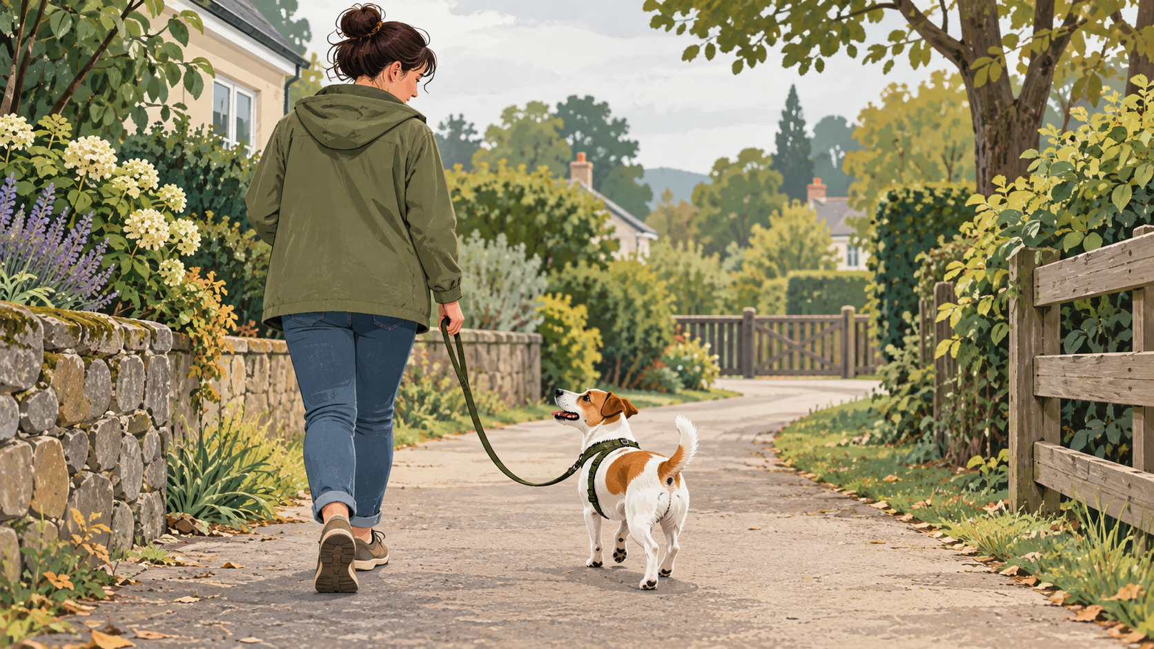 How to Teach Loose-Leash Walking